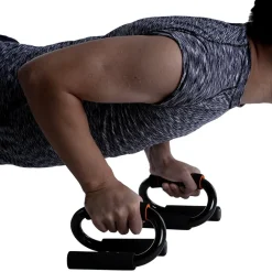 MANIGLIE PUSH UP PER FLESSIONI PETTORALI SPALLE PALESTRA FITNESS STAND BAR