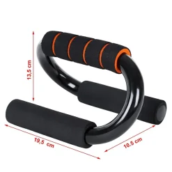 MANIGLIE PUSH UP PER FLESSIONI PETTORALI SPALLE PALESTRA FITNESS STAND BAR