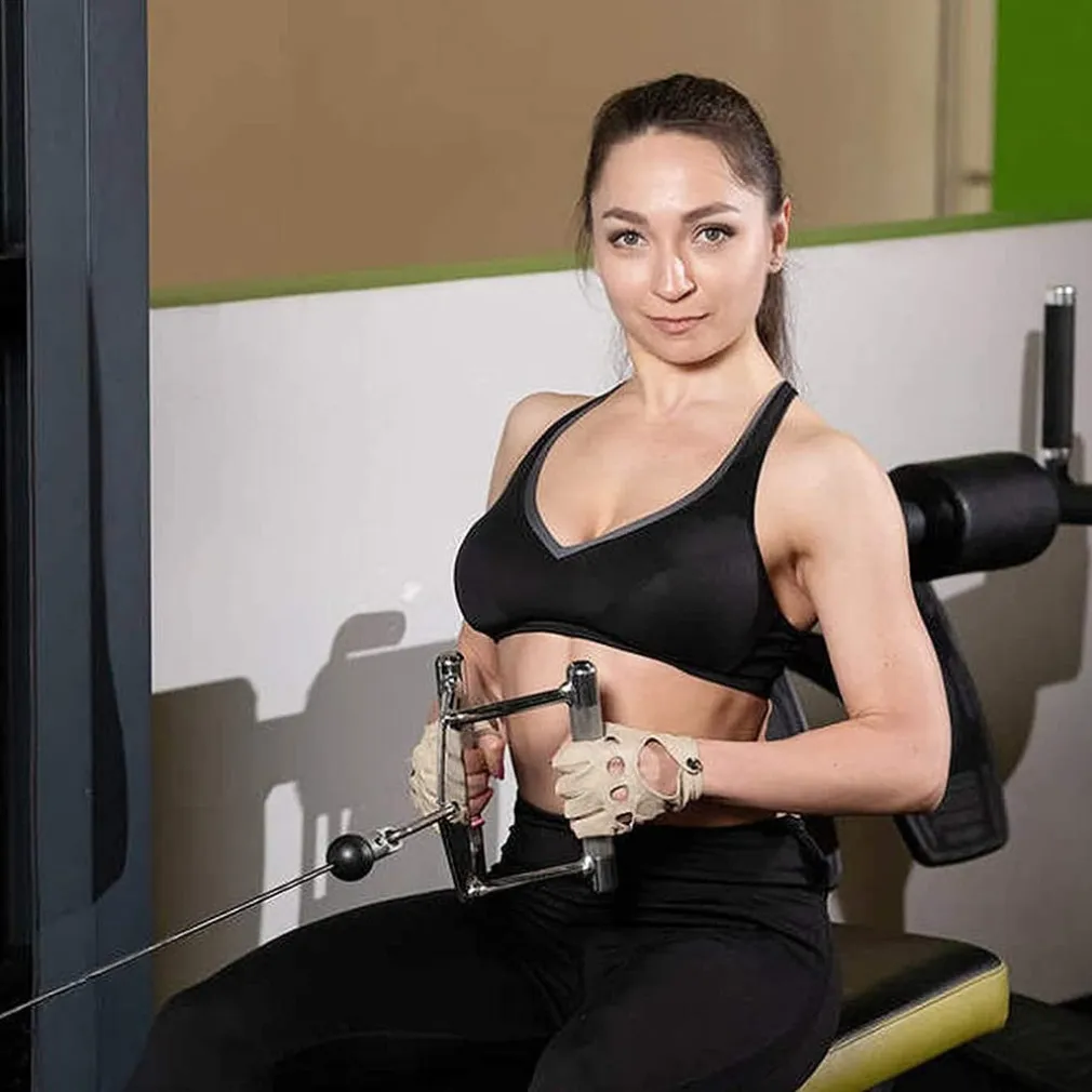 MANOPOLE PER FITNESS MANIGLIA A CANOTTAGGIO ATTACCO PER CAVO PALESTRA ESERCIZIO