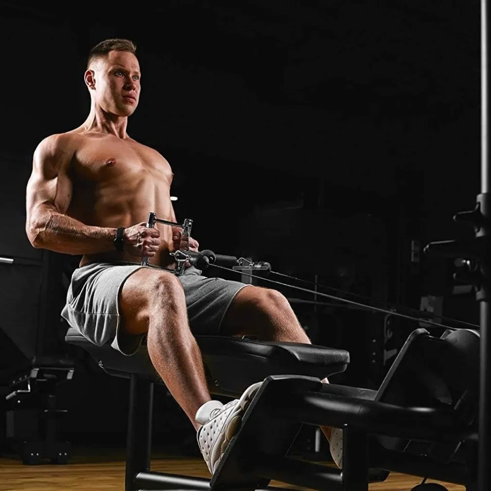 MANOPOLE PER FITNESS MANIGLIA A CANOTTAGGIO ATTACCO PER CAVO PALESTRA ESERCIZIO