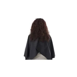 MANTELLA DA BARBIERE PARRUCCHIERE LUNGA IN NYLON RESISTENTE PER TAGLIO 2 PEZZI