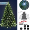 MANTELLO LUMINOSO 198LED ALBERO DI NATALE 1.8 / 2.10 MT LUCE MULTICOLORE XC-3192