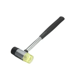 MARTELLO MAZZUOLO CON TESTA IN GOMMA E MANICO ERGONOMICO IN FIBRA E VETRO FIBER