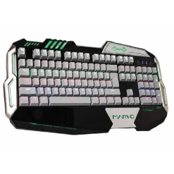 MARVO SCORPION KG910 TASTIERA GAMING RETROILLUMINATA PC USB MECCANICA POGGIAPOLSI