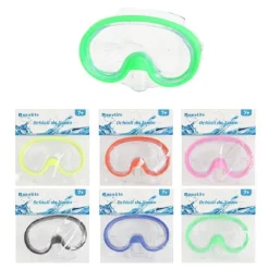 MASCHERA DA NUOTO MARE SUB SPIAGGIA ESTATE SNORKLING 16X10CM COLORI VARI 605416