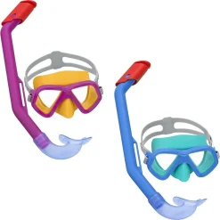 MASCHERA DA SNORKELING CON BOCCAGLIO PER BAMBINI GLIDER COLORI ASSORTITI 24023