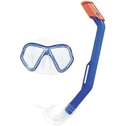 MASCHERA DA SNORKELING CON BOCCAGLIO PER BAMBINI GLIDER COLORI ASSORTITI 24023