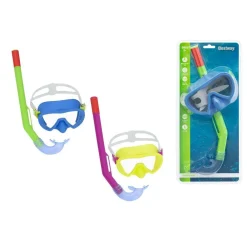MASCHERA DA SNORKELING SUB CON BOCCAGLIO GIDER PER BAMBINI COLORI ASSORTITI 24036