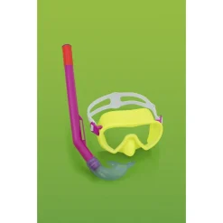 MASCHERA DA SNORKELING SUB CON BOCCAGLIO GIDER PER BAMBINI COLORI ASSORTITI 24036