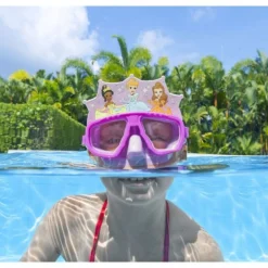 MASCHERA DISNEY PRINCIPESSE PER BAMBINI REGOLABILI NUOTO PISCINA MARE ESTATE