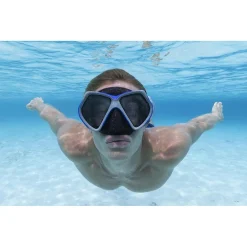 MASCHERA DOMINATOR PRO PER IMMERSIONI SOTTOMARINE NUOTO DA 14+ ANNI 3 COLORI 22075