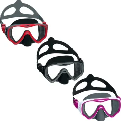 MASCHERA IMMERSIONI CRUSADER PRO CINTURINO SILICONE REGOLABILE 14+ ANNI 3 COLORI 22074