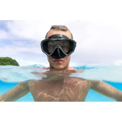 MASCHERA IMMERSIONI CRUSADER PRO CINTURINO SILICONE REGOLABILE 14+ ANNI 3 COLORI 22074