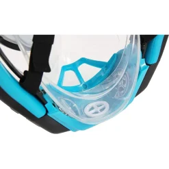 MASCHERA L/XL CON 2 BOCCAGLI DA SNORKELING SUB PER MARE PISCINA HYDRO-PRO 24058