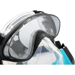 MASCHERA L/XL CON 2 BOCCAGLI DA SNORKELING SUB PER MARE PISCINA HYDRO-PRO 24058