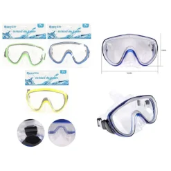MASCHERA MARE NUOTO PISCINA ESTATE SPORT IMMERSIONI 160X100MM VARI COLORI 605430