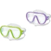 MASCHERA NUOTO BAMBINI REGOLABILE LENTI IN POLICARBONATO COLORI ASSORTITI 55916