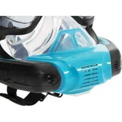 MASCHERA S/M CON 2 BOCCAGLI DA SNORKELING SUB PER MARE PISCINA HYDRO-PRO 24060