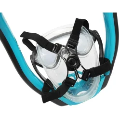 MASCHERA S/M CON 2 BOCCAGLI DA SNORKELING SUB PER MARE PISCINA HYDRO-PRO 24060