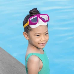 MASCHERA SUB CAYMEN 3-6 ANNI 3 COLORI LENTI IN POLICARBONATO PROTEZIONE UV 22011