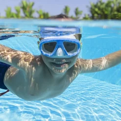 MASCHERA SUB CAYMEN 3-6 ANNI 3 COLORI LENTI IN POLICARBONATO PROTEZIONE UV 22011