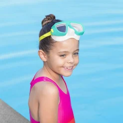 MASCHERA SUB CAYMEN 3-6 ANNI 3 COLORI LENTI IN POLICARBONATO PROTEZIONE UV 22011