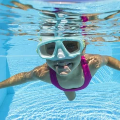 MASCHERA SUB CAYMEN 3-6 ANNI 3 COLORI LENTI IN POLICARBONATO PROTEZIONE UV 22011