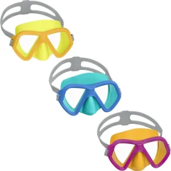 MASCHERA SUBACQUEA PER BAMBINI GLIDER CON PROTEZIONE UV COLORI ASSORTITI 22048