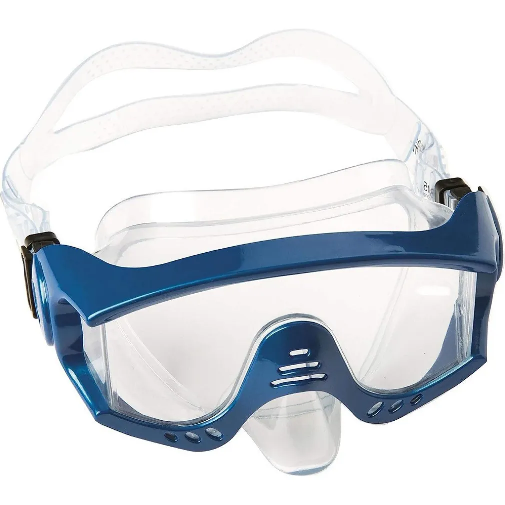 MASCHERA SUBACQUEA TIGER BEACH 14+ ANNI DA NUOTO PISCINA MARE 3 COLORI ASS 22044