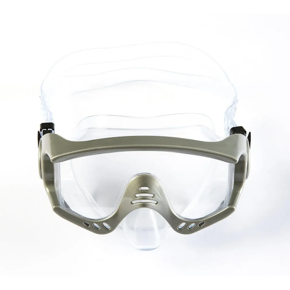 MASCHERA SUBACQUEA TIGER BEACH 14+ ANNI DA NUOTO PISCINA MARE 3 COLORI ASS 22044