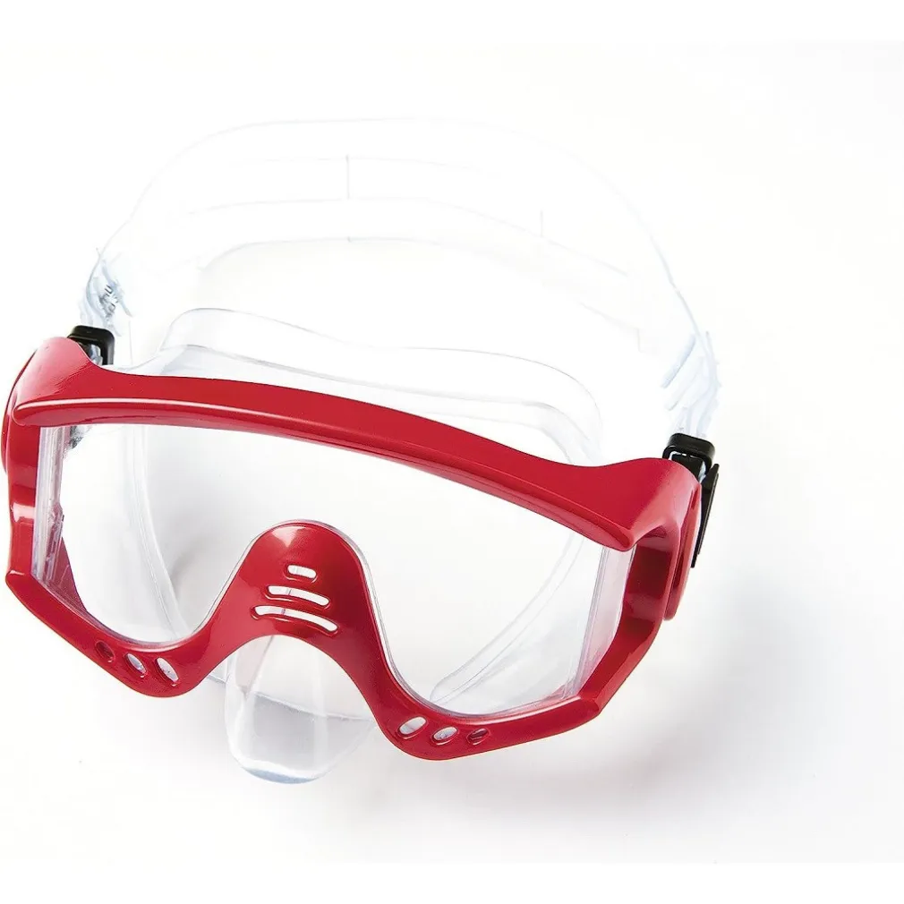 MASCHERA SUBACQUEA TIGER BEACH 14+ ANNI DA NUOTO PISCINA MARE 3 COLORI ASS 22044