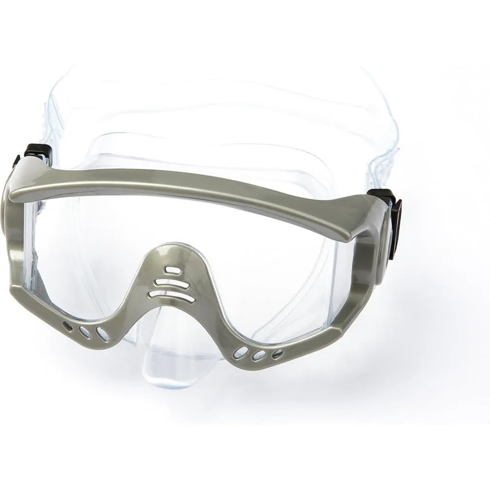 MASCHERA SUBACQUEA TIGER BEACH 14+ ANNI DA NUOTO PISCINA MARE 3 COLORI ASS 22044