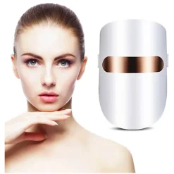 MASCHERA VISO FOTOTERAPIA SPETTRO BELLEZZA ACNE PELLE ANTI RUGHE RADIOFREQUENZA
