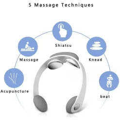 MASSAGGIATORE AD IMPULSI ELETTRICO PER IL COLLO SOLLIEVO MUSCOLARE CERVICALE EMS