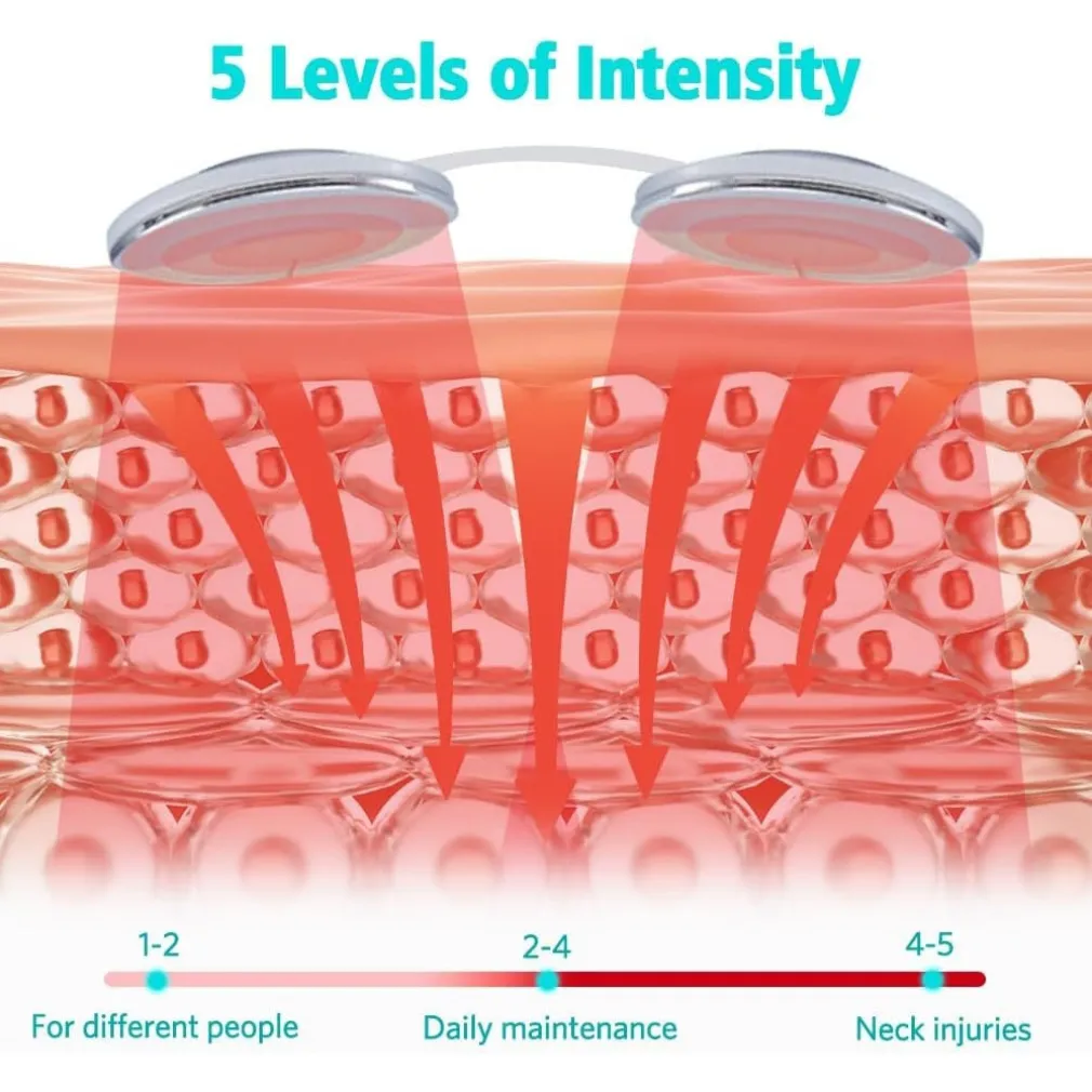 MASSAGGIATORE AD IMPULSI ELETTRICO PER IL COLLO SOLLIEVO MUSCOLARE CERVICALE EMS