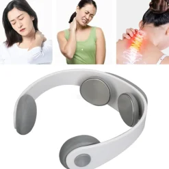 MASSAGGIATORE AD IMPULSI ELETTRICO PER IL COLLO SOLLIEVO MUSCOLARE CERVICALE EMS