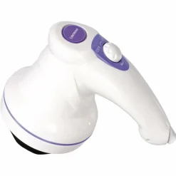 MASSAGGIATORE ANTI CELLULITE 25 W CON 3 TESTINE DIFFERENTI PER BRACCIA COLLO PANCIA