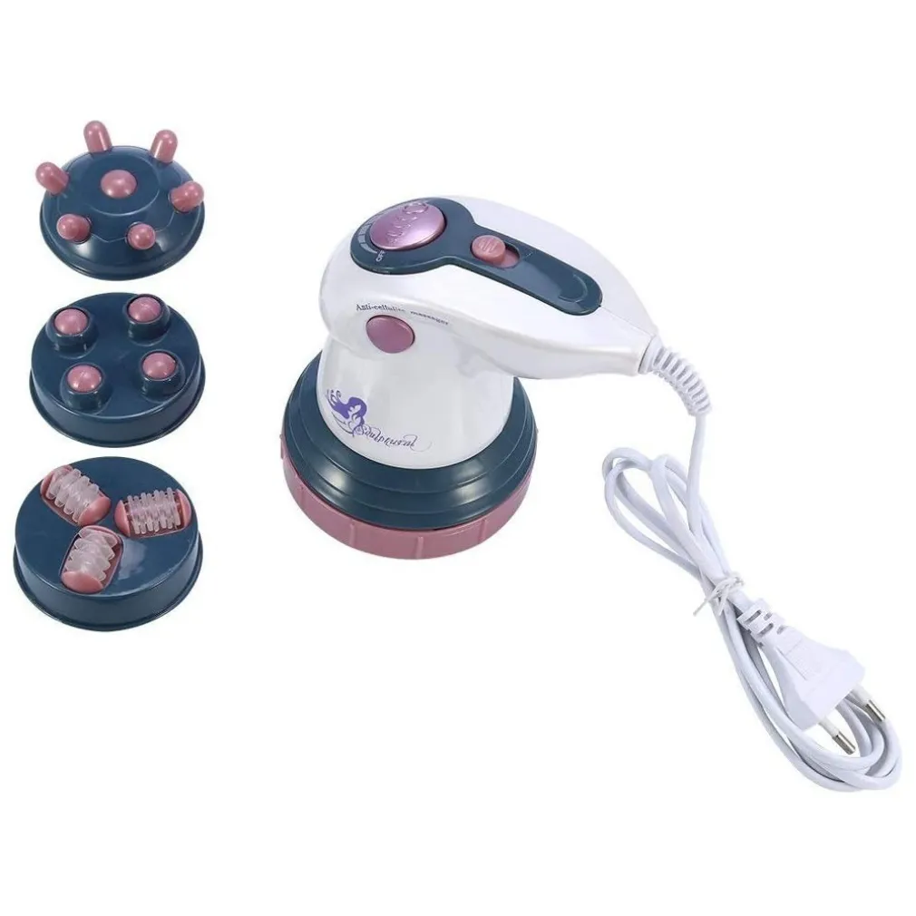 MASSAGGIATORE ANTICELLULITE VISO CORPO MASSAGGIO BODY SENSE ANTI CELLULITE ROSSO