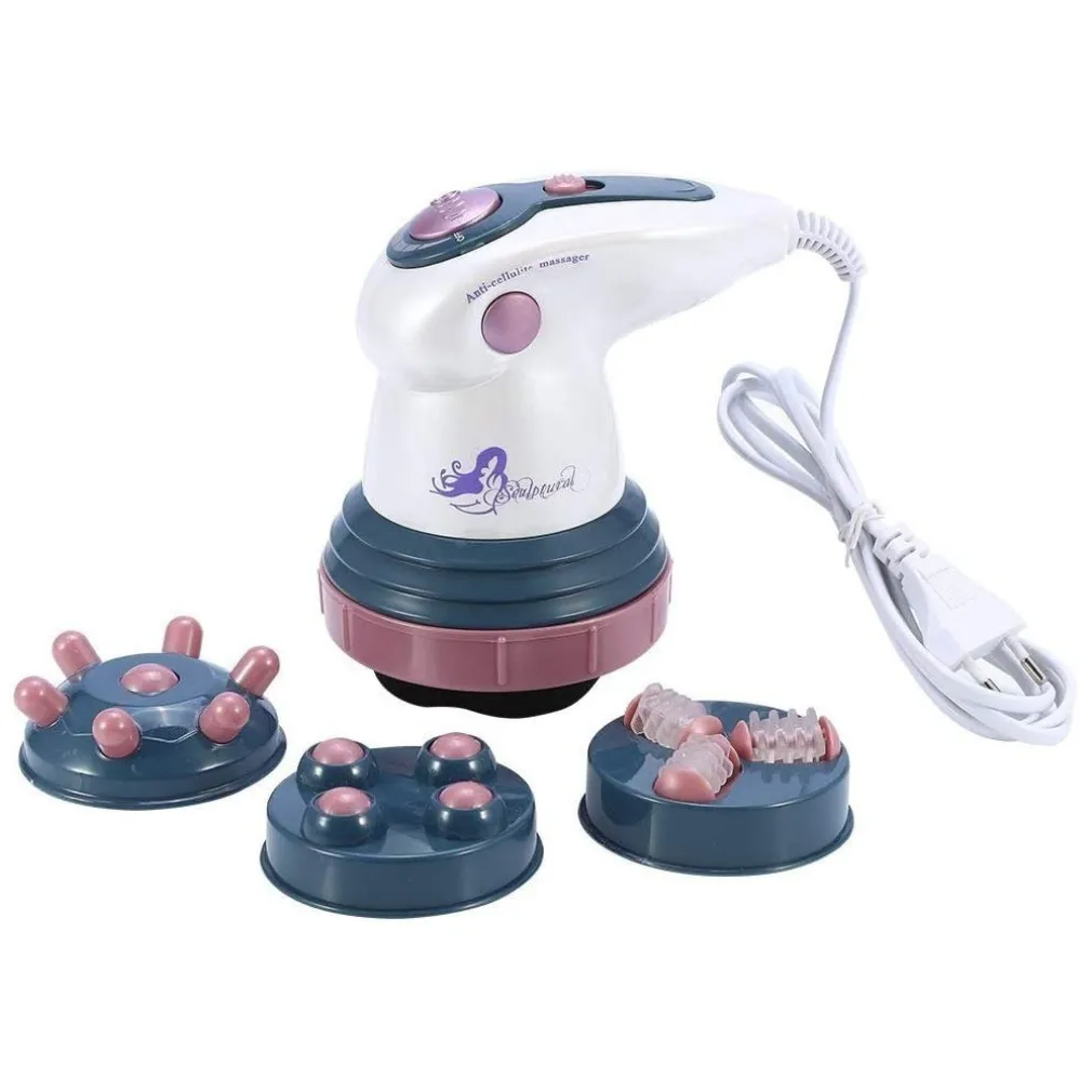 MASSAGGIATORE ANTICELLULITE VISO CORPO MASSAGGIO BODY SENSE ANTI CELLULITE ROSSO