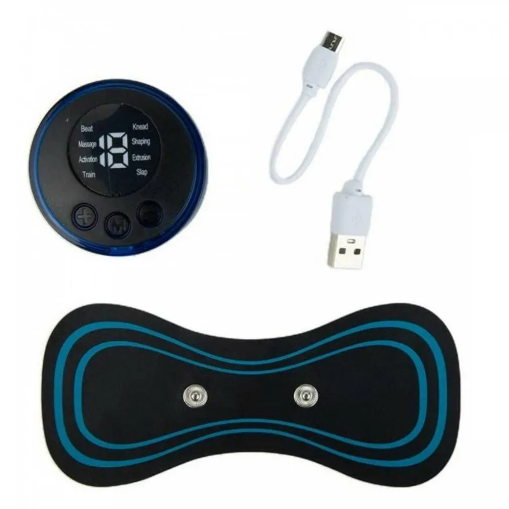 MASSAGGIATORE CERVICALE ELETTROSTIMOLATORE MINI PORTATILE MASSAGGIO COLLO