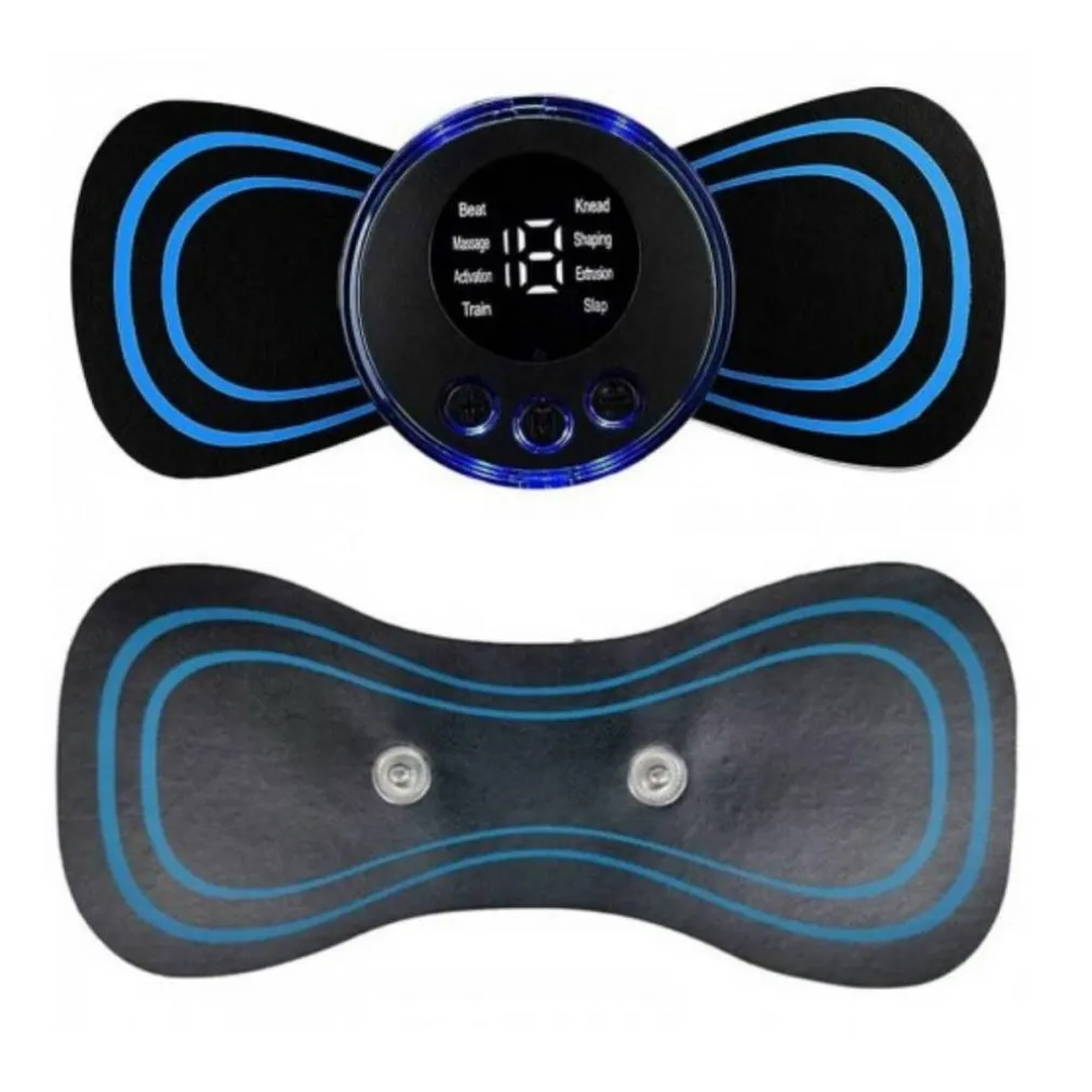 MASSAGGIATORE CERVICALE ELETTROSTIMOLATORE MINI PORTATILE MASSAGGIO COLLO