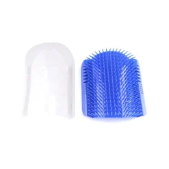 MASSAGGIATORE DA PARETE SPAZZOLA CARDATORE PELI CORTI LUNGHI GUANTO PER CANE GATTO