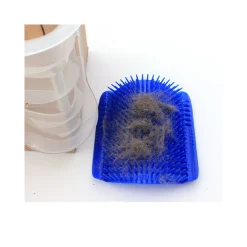 MASSAGGIATORE DA PARETE SPAZZOLA CARDATORE PELI CORTI LUNGHI GUANTO PER CANE GATTO