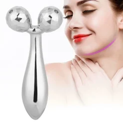 MASSAGGIATORE FACCIALE 3D MASSAGGIO SU VISO PELLE STIMOLA LA CIRCOLAZIONE Q-AM17