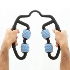 MASSAGGIATORE MUSCOLARE CON RULLI ROLAX PER GAMBE POLPACCI CORPO MASSAGGIO RELAX