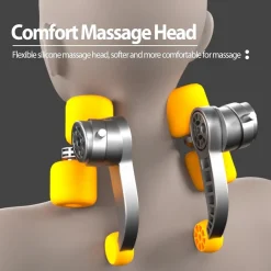 MASSAGGIATORE PER COLLO SCHIENA SPALLE GAMBE CALORE MASSAGGIANTE RICARICABILE 5D