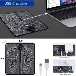 MASSAGGIATORE PIEDI CIRCOLAZIONE SANGUIGNA AIUTA DOLORE MUSCOLARE AFFATICAMENTO