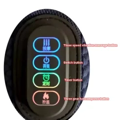 MASSAGGIATORE WIRELESS RISCALDANTE PER SCHIENA SPALLE 3 LIVELLI SOLLIEVO DOLORE