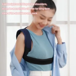 MASSAGGIATORE WIRELESS RISCALDANTE PER SCHIENA SPALLE 3 LIVELLI SOLLIEVO DOLORE