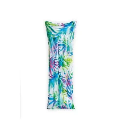 MATERASSINO AD ARIA GONFIABILE GALLEGGIANTE FANTASIA FLORALE TROPICALE 183X69CM 019961